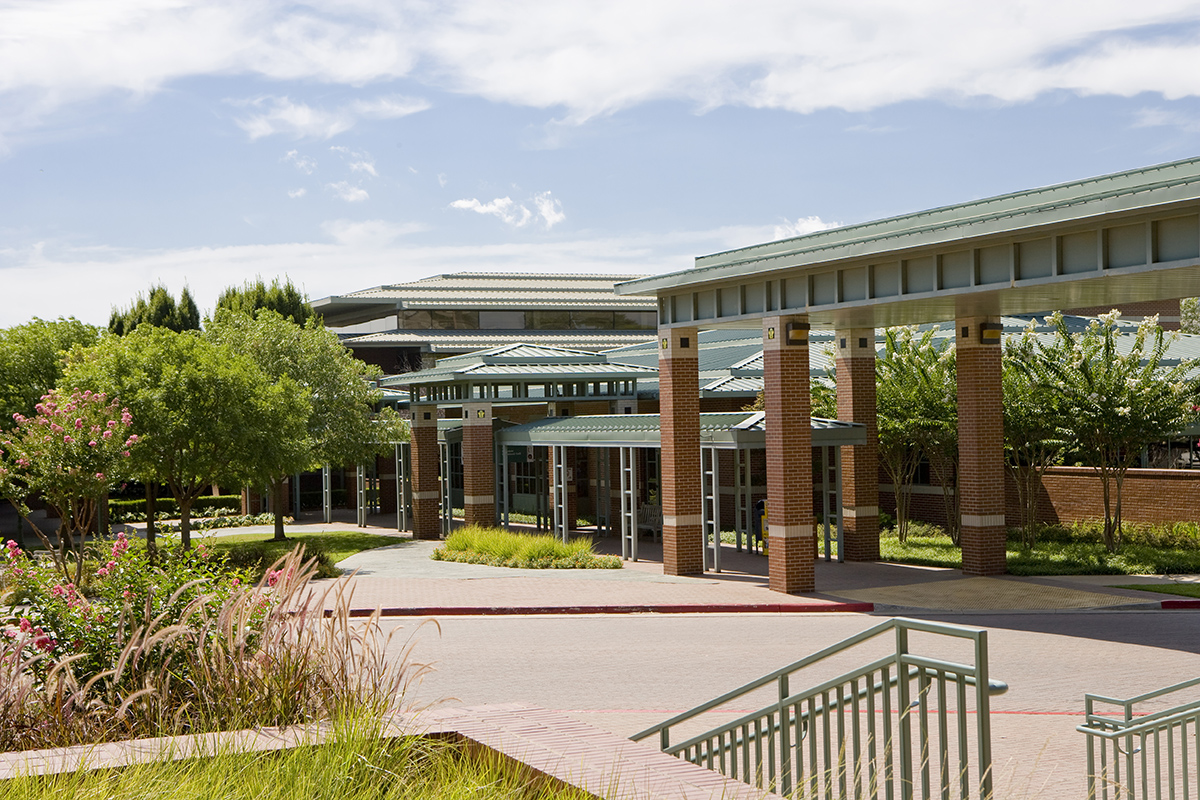 Buildings on the OSU-Tulsa campus.