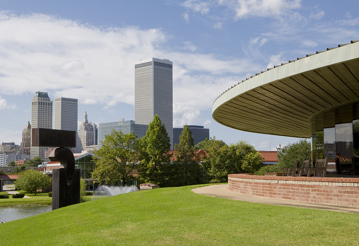 City buildings on the outskirts of campus.