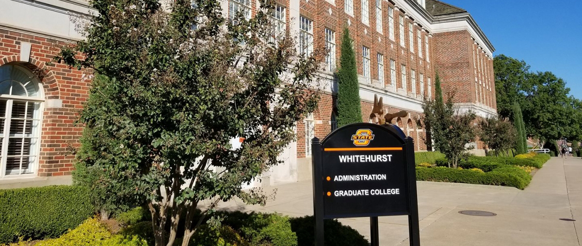 Whitehurst Hall sign and building